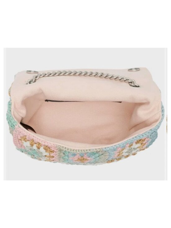 Kurt Geiger Kensington Crochet Crossbody Bag in Pastel. Super cute!!! - Picture 4 of 7